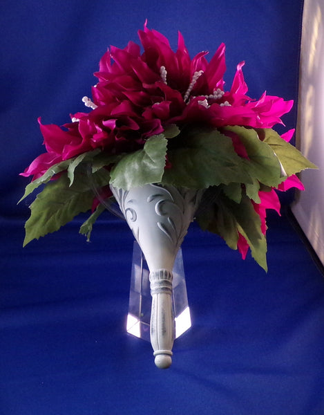 Purple Dahlia Handle