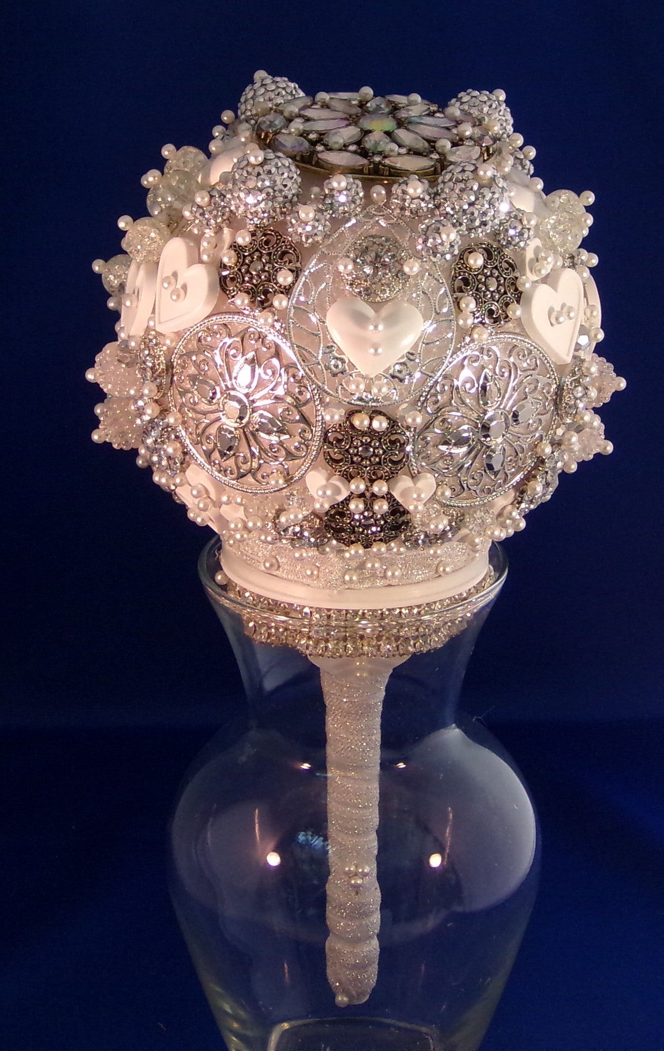 Bouquet-Crystal Baubles and Buttons